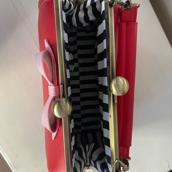 Vintage pin-up look handbag - Picture 4 of 4